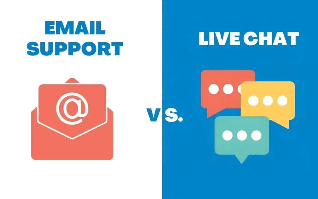 Live Chat vs Email Support: Which Customer Support Channel Works Best In 2026?