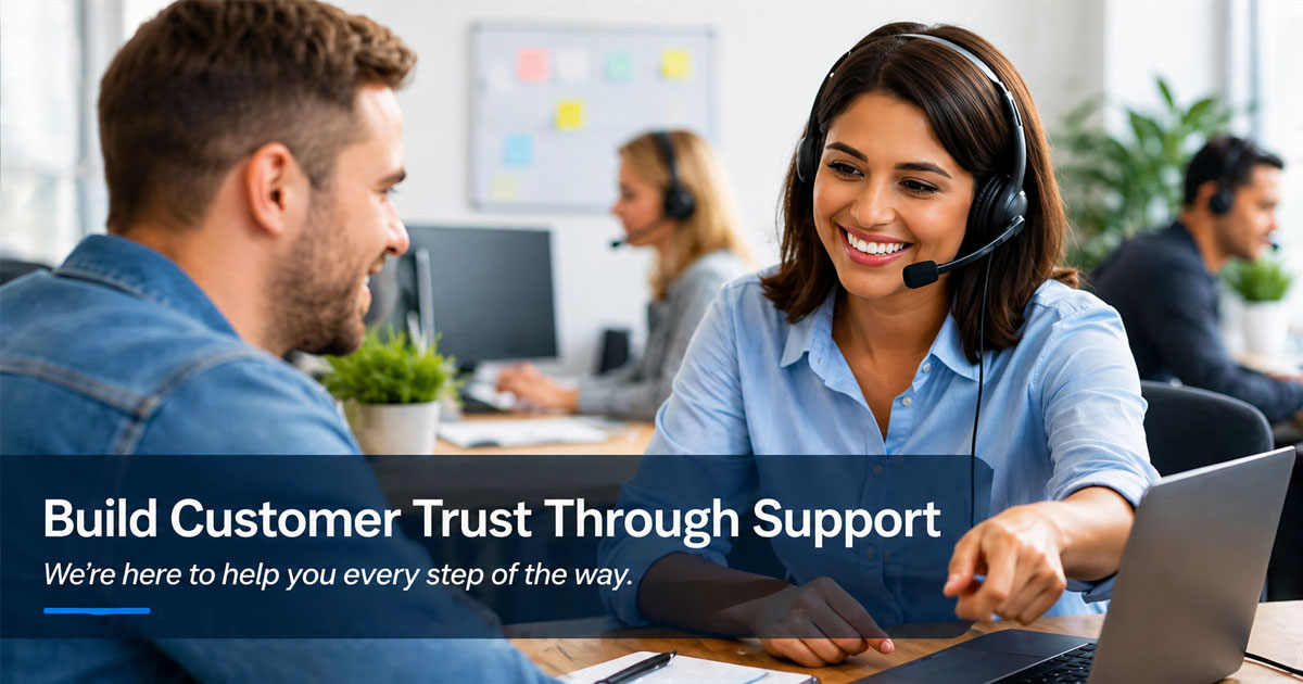 How To Build Customer Trust Through Support