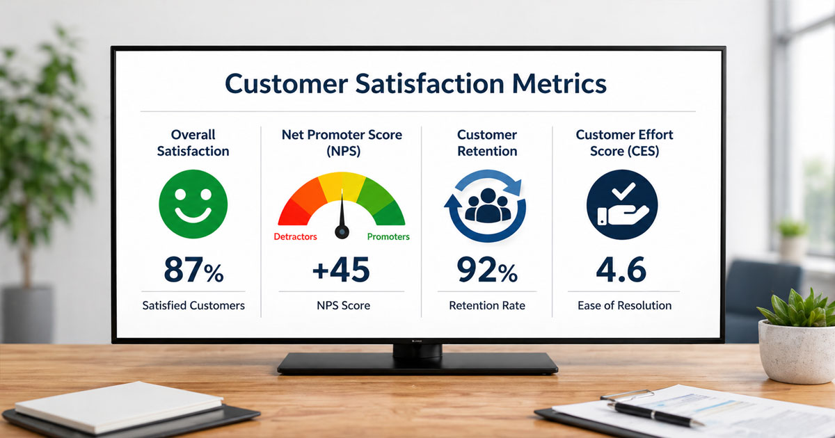 Customer Satisfaction Metrics Every Business Should Track