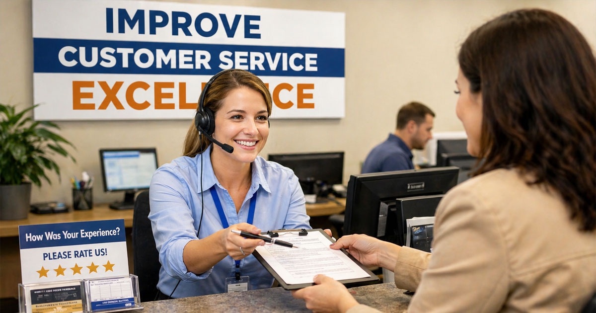 goals to improve customer service