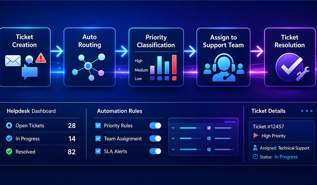 Ticketing Workflow Automation For Smarter Helpdesk Operations