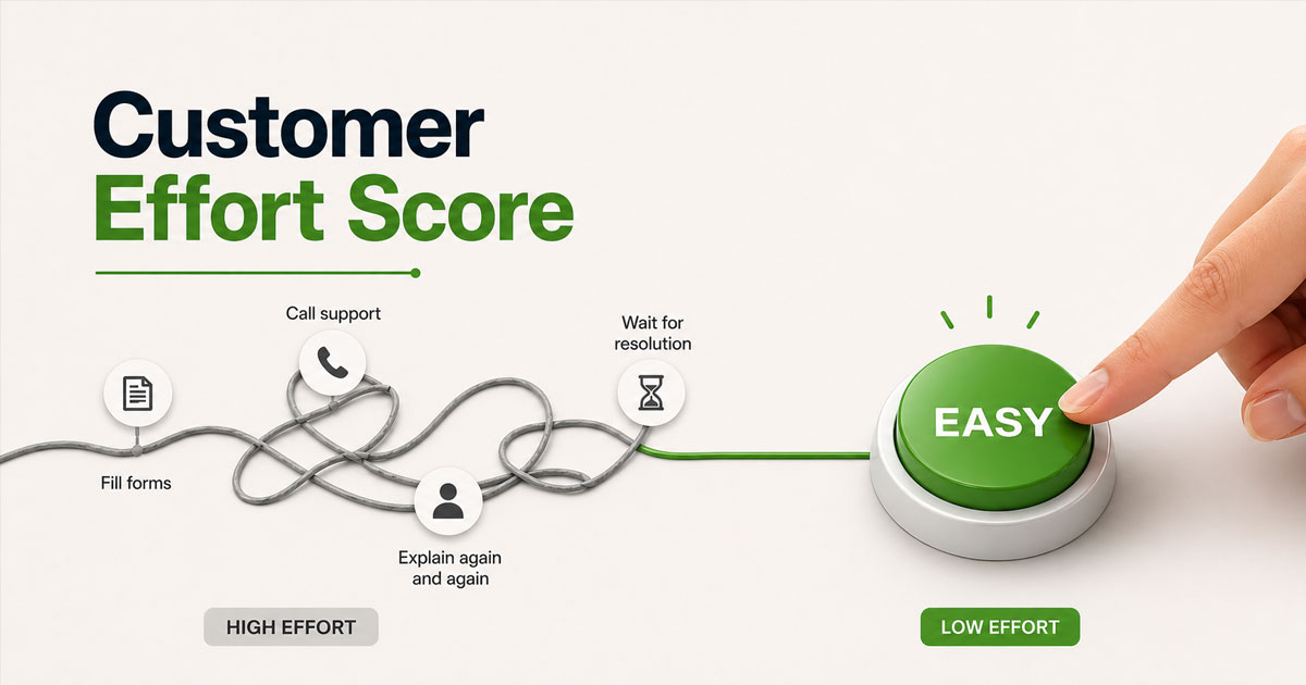 Customer Effort Score Method For Friction-Free Customer Experience