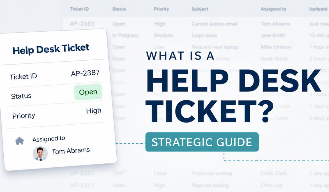 What Is A Help Desk Ticket? Strategic Guide For Customer Support